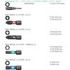 057680 10本組ドライバービット(インパクト用) Wera 83597695