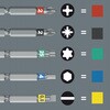 051060 ビットラチェットドライバーセット Wera 83598027