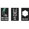 133165 (Ball Hex-Plus)�L�[�����`(�X�^���h�t) Wera 83598036