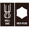 022102 (Ball Hex-Plus)キーレンチ(スタンド付) Wera 83598544