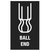 380127 (Ball Hex)ドライバービット Wera 83600757