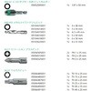 104652 18本組ドリル・ドライバービット(金属用) Wera 83601807