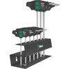 7本組T型レンチセット(メタルラック付) Wera