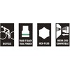 004176 6本ビットソケット(自転車用) Wera 83604074