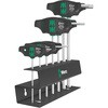7本組T型レンチセット(メタルラック付) Wera