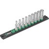 ディープソケットセット(レール付) Wera
