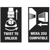 136467 ソケット&ビット収納折畳ポーチ Wera 83696508