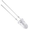 Broadcom LED， 赤， スルーホール実装， 5 mm (T-1 3/4)， HLMP-EG1G-Y10DD BROADCOM