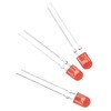 Broadcom LED， 緑， 表面実装， 3 mm 砲弾型 (T-1)， HLMP-1790-A00A2 BROADCOM