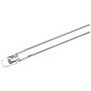 Broadcom LED， 青， スルーホール実装， 3 mm 砲弾型 (T-1)， HLMP-KB45-A0000 BROADCOM