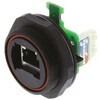 Bulgin 1ポート RJ-45カプラ Cat5e シールド付き Buccaneerシリーズ BULGIN