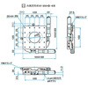TSD-1202SH XYX`[Xe[W() Xe[WTCY120mm TSD-1202V[Y VO}@ 83970734