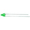 Kingbright LED， 緑， スルーホール実装， 2 mm， L-1034GDT KINGBRIGHT