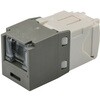 カテゴリ6 シャッター付モジュラージャック ライトグレー PANDUIT(パンドウイット)