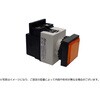 Φ30トランス付平形パイロットライト 樹脂リング 青 白熱球 マルヤス電業