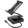 10in1 スタンド型 USB Type-C ドッキングステーション 4個セット Lazos