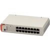 法人向け 100BASE-TX/10BASE-T 16ポートスイッチングハブ メタル筐体 電源内蔵モデル アライドテレシス