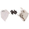 MH Connectors D-Sub バックシェエル MHDTZK-RA シリーズ 25 極 B， シルバー， MHDTZK25-RA-K MH CONNECTORS