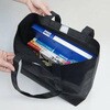 G1JF0158-03-20 不織布 マジックテープ付トート(L)  20枚セット 無地品 ジャストコーポレーション 84179849
