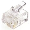 MH Connectors RJ14モジュラージャック， オス， RJ14コネクタ， ケーブルマウント， MHRJ116P4CR MH CONNECTORS