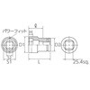 EA164KV-13 1"DR/41x19mm ホイールナット用ソケット アウター/インナー エスコ 84375395