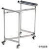 ステンレスZ型キャリー SUS75Φナイロン車2J2JS 600×400×750 テックサス(旧：本庄厨房機器製作所)