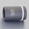 EA164KS-38 1"DRx38mm ホイールナット用インパクトソケット 薄肉 エスコ 84415514