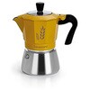 IH対応&直火式大麦コーヒーメーカー 2カップ用 Barazzoni バラゾーニ イエロー 830080002 BARAZZONI