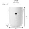 KS-GC282(W) X`[ e 2.8L }[h YAMAZEN(RP) 84515700