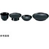 4.2寸 木皿 黒2度塗 福井クラフト