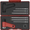 8326.SETA1 レバーグリップ 225トルクス・六角ドライバーブレード付トルクドライバーセット ケース付 7点組 PB SWISS TOOLS(ピービースイスツールズ) 84545836
