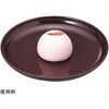 5寸 大和銘々皿 表溜塗 福井クラフト
