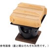 PBT角セイロ蒸し 蓋 白木柾目塗 福井クラフト
