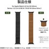 LN-AW49B21BK Apple Watch 42/44/45/49mm �o���h �uCORVIN�v ���U�[���}�O�l�b�g�o���h LEPLUS NEXT 84635296
