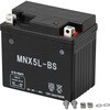 MNX5L-BS バイク用12Vバッテリー ゲルタイプ モノタロウ 84697535