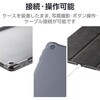 TB-A19RWVBKN iPad 10.2インチ 第9/8/7世代 ケース レザー 手帳型 スリープ対応 マグネット 2アングル 背面クリア 超薄型 エレコム 84700360