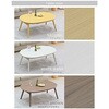 GFT-90602NB+AKF-1821GJ/BR こたつ布団セット こたつテーブル90×60cm 楕円形 丸型 YAMAZEN(山善) 84724284