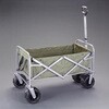 60kg キャリーカート(折畳/ストッパー付/OD) エスコ
