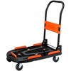 MPK-780-BK 軽量樹脂製運搬車 カルティオ(新型)(折りたたみハンドルタイプ) TRUSCO 84854448