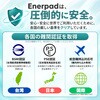 MX-10000-W Enerpad UFO 磁気吸着式SSPB(準固体電池モバイルバッテリー)10000mAh Samlie(サムライフ) 84866297