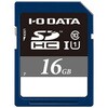 UHS-I UHS スピードクラス1対応 SDHCカード 16GB I ・O DATA(アイ・オー・データ)