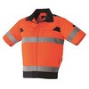 高視認半袖ブルゾン + 空調服(R)スターターキット 蛍光オレンジ 9207+SKSP02Gシリーズ 空調服