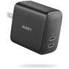 Swift Duo 40W PD対応 折りたたみ式 [USB-C 2ポート] AUKEY(オーキー)