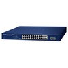 GSW-2620HP PoEスイッチングハブ ギガビット SFP2ポート 電源内蔵 専用ACコード付 PLANET Technology 85300259