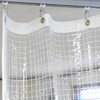 防炎糸入り透明ビニールカーテン 0.5mm厚(制電/耐寒) 上村産業(上村シート)