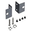 EIAラック取付金具 1U グレー(420mm幅機器用) ユニペックス(UNI-PEX)