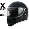 RH-X-BK-L�T�C�Y RIDEZ X HELMET MATT BLACK �o�C�N�p�t���t�F�C�X�w�����b�g RIDEZ(���C�Y) 85485183