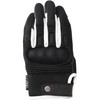 PIKES  RLG57-BK/W プロテクター入 バイク用メッシュグローブ RIDEZ(ライズ)