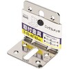 6045 ニッケルメッキ取付金具/L字タイプ MYST 85857597
