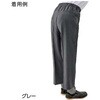 紳士背中が出にくい深履きパンツ グレー 98377シリーズ ケアファッション
